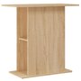 Voir la diapositive 2 : VIDAXL Support pour aquarium chêne sonoma 75x36x72,5 cm