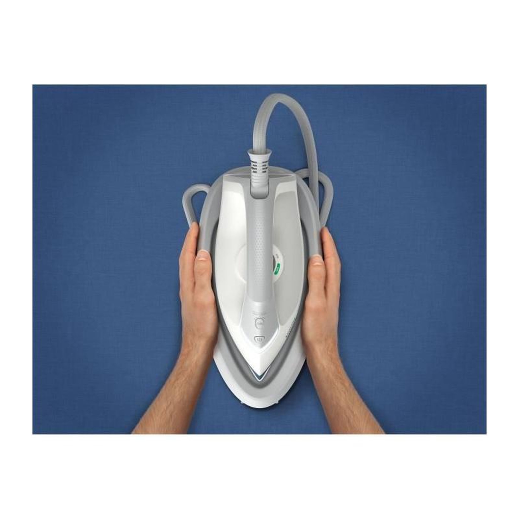 Voir la diapositive 4 : Philips Centrale Vapeur + Rase Peluche - PHILIPS BXA0019/00 - Compact - 6 bars - Effet Pressing 300g/min - Débit vapeur continu 110g/mi