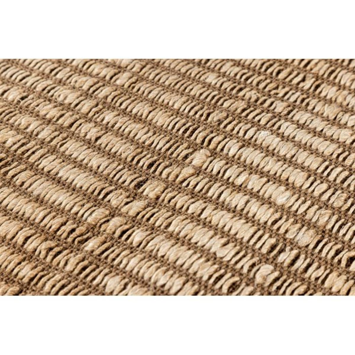 Paris Prix Tapis Déco en Jute  Marcie  200x290cm Naturel