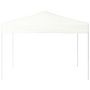 Voir la diapositive 3 : VIDAXL Tente de reception pliable Blanc 3x3 m