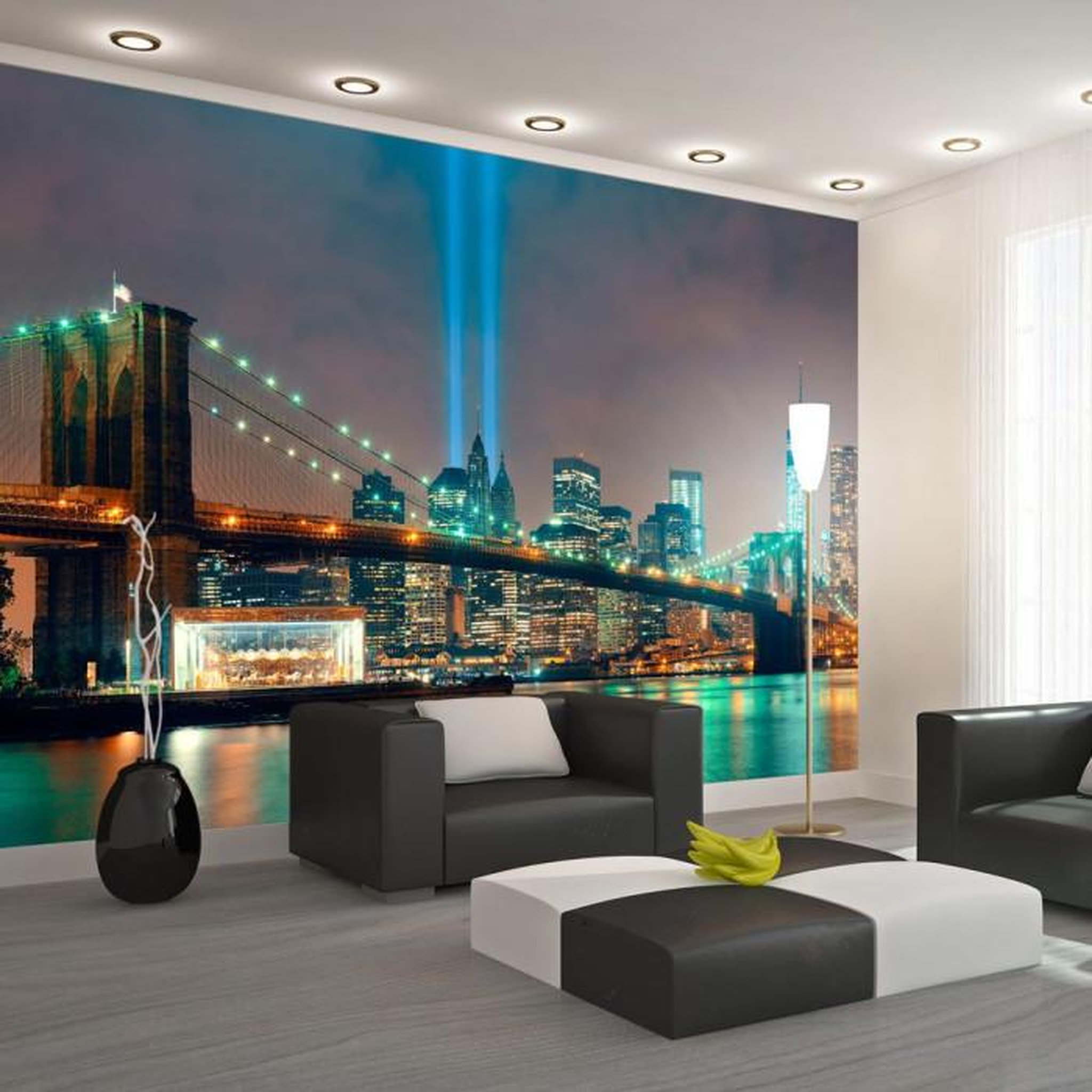 Paris Prix Papier Peint  Light of NYC. Coloris disponibles : Multicolore