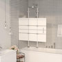 Voir la diapositive 1 : VIDAXL Cabine de douche pliable ESG 100x140 cm Blanc