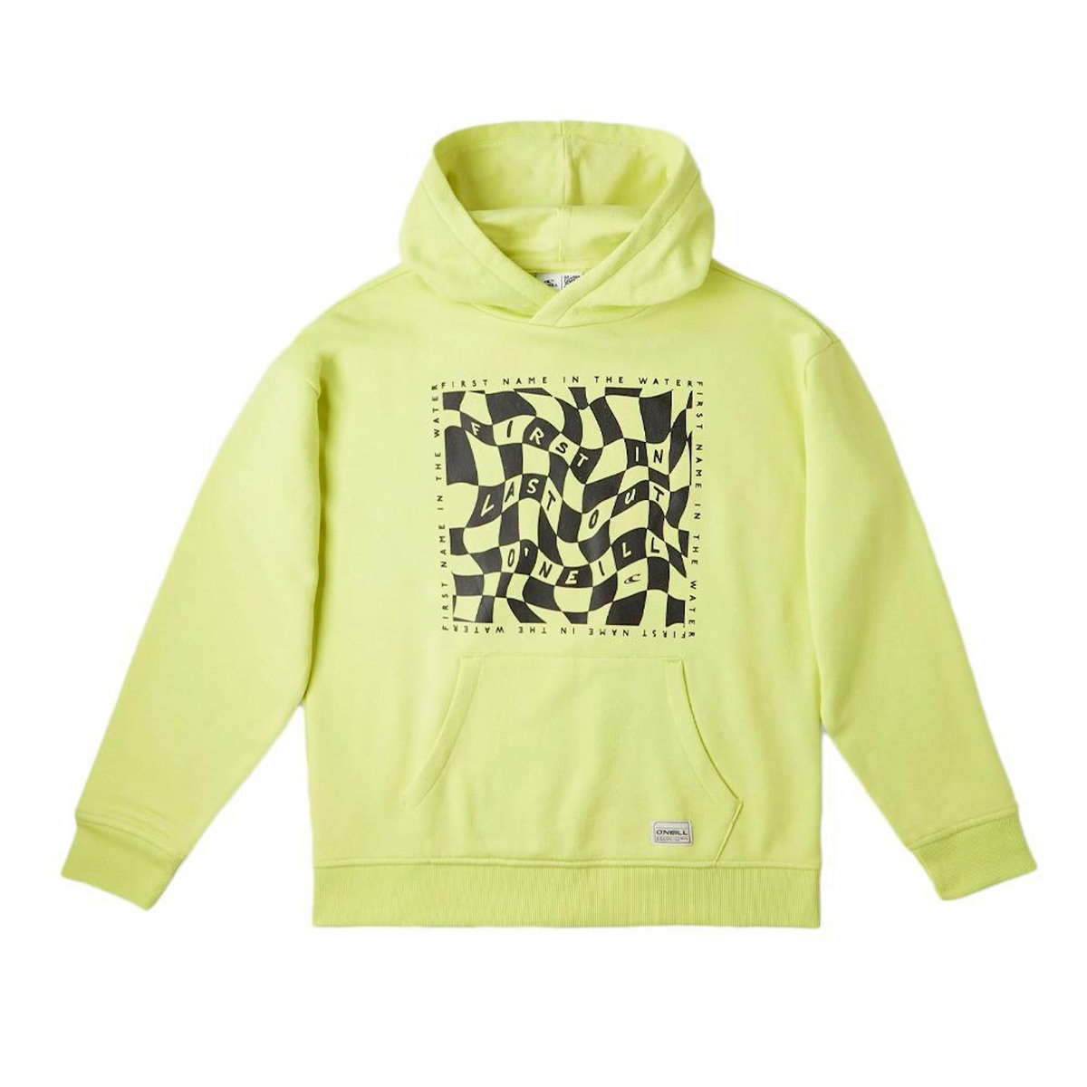 O'NEILL Sweat à Capuche Vert Garçon O'Neill Checker