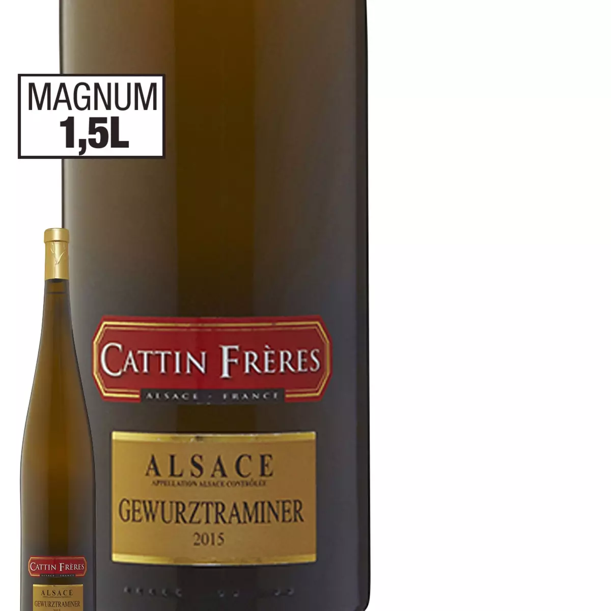 Magnum Cattin Frères Gewurztraminer Blanc 2015