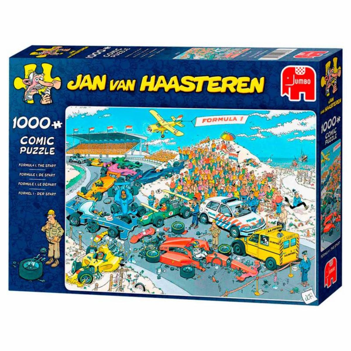 Jumbo Jan van Haasteren Formel 1 Der Start 1000 Teile Puzzle (19093)