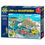 Voir la diapositive 1 : Jumbo Jan van Haasteren Formel 1 Der Start 1000 Teile Puzzle (19093)
