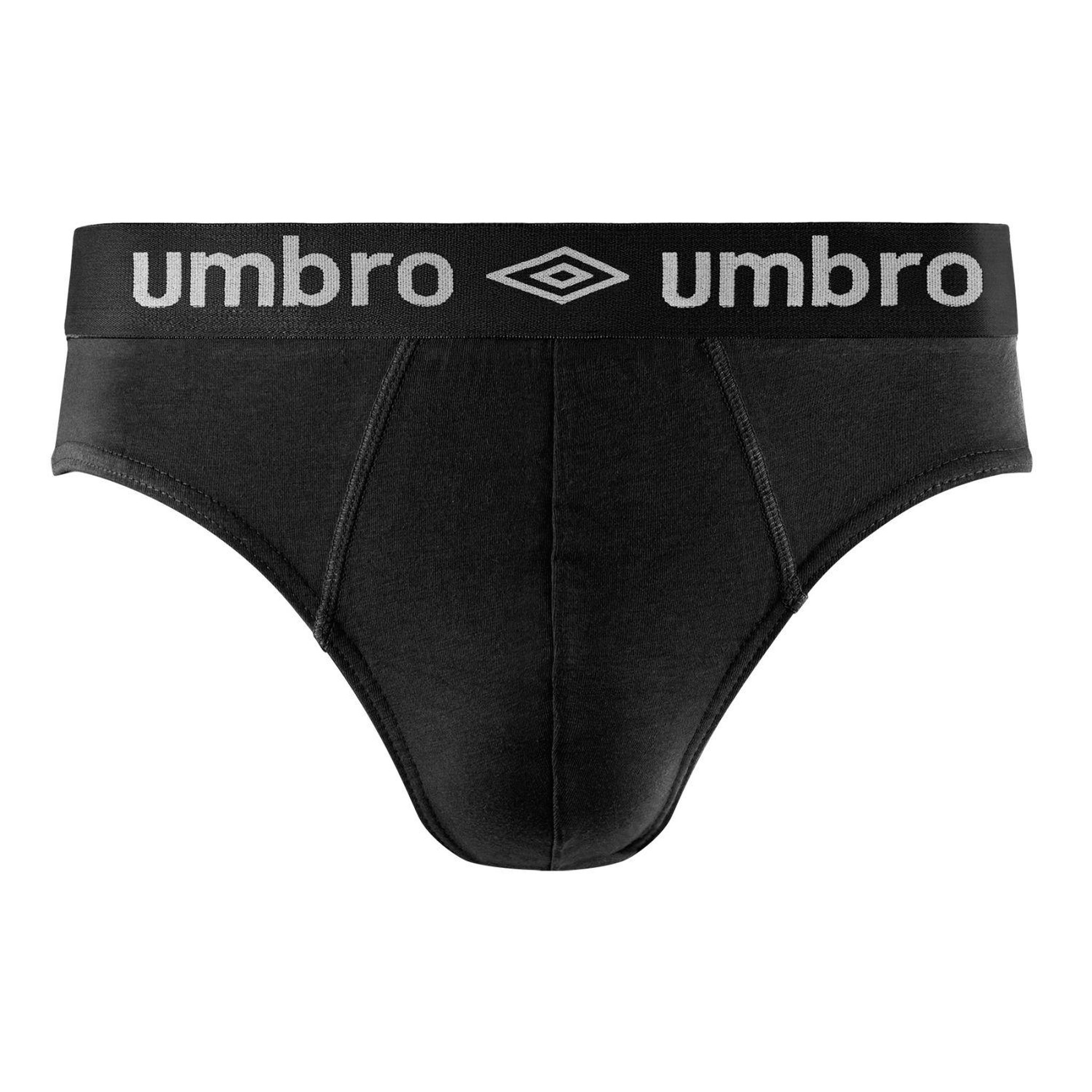 Voir la diapositive 3 : UMBRO Lot de 3 slips homme uni