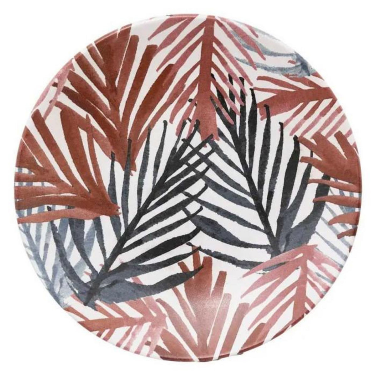 SECRET DE GOURMET Lot de 6 Assiettes à Dessert  Alicante  20cm Multicolore