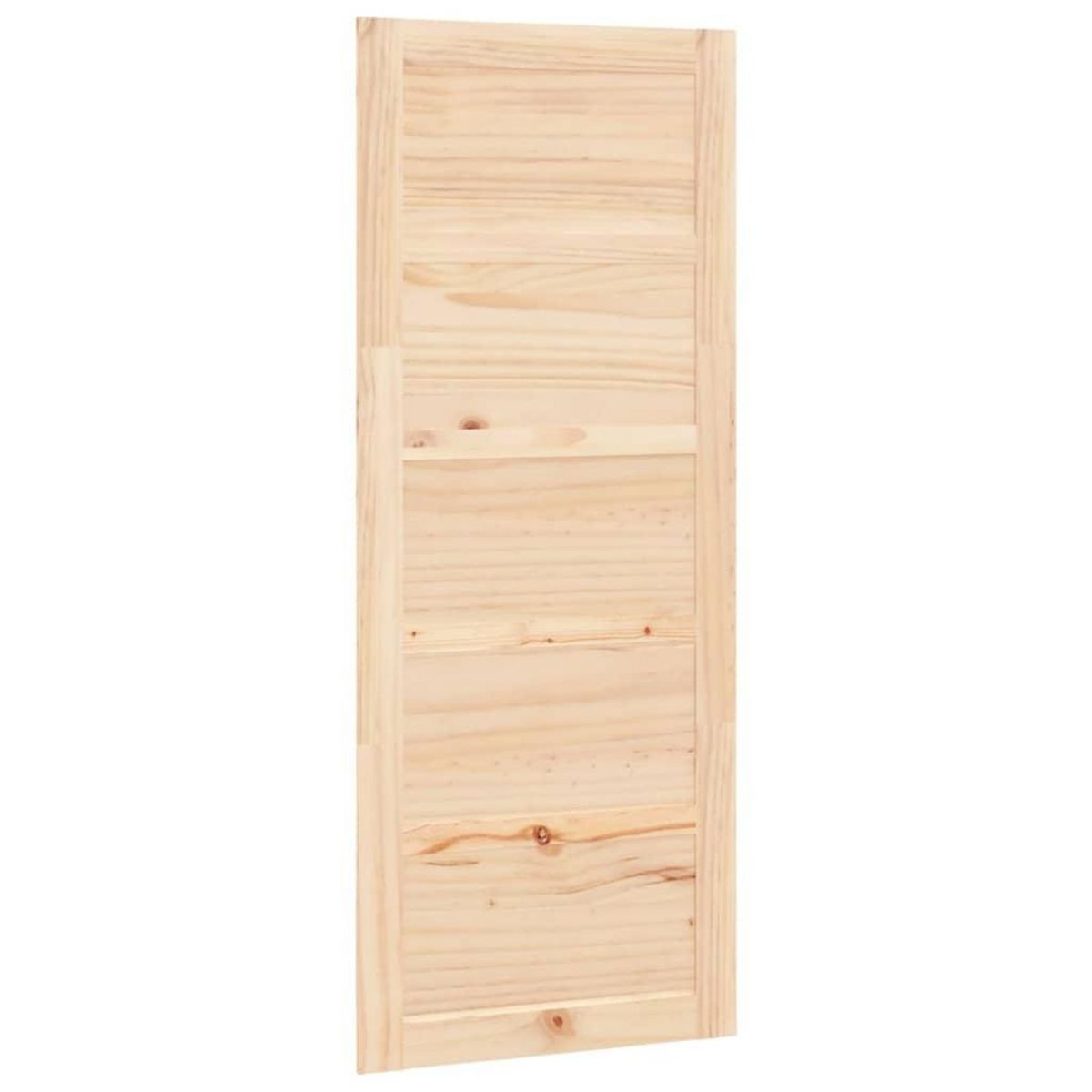 VIDAXL Porte de grange 80x1,8x204,5 cm Bois massif de pin