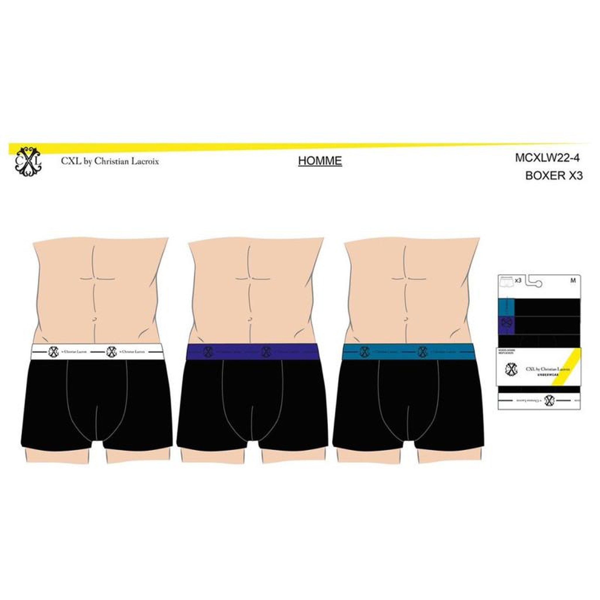 Voir la diapositive 4 : Christian Lacroix Boxer CXL By LACROIX