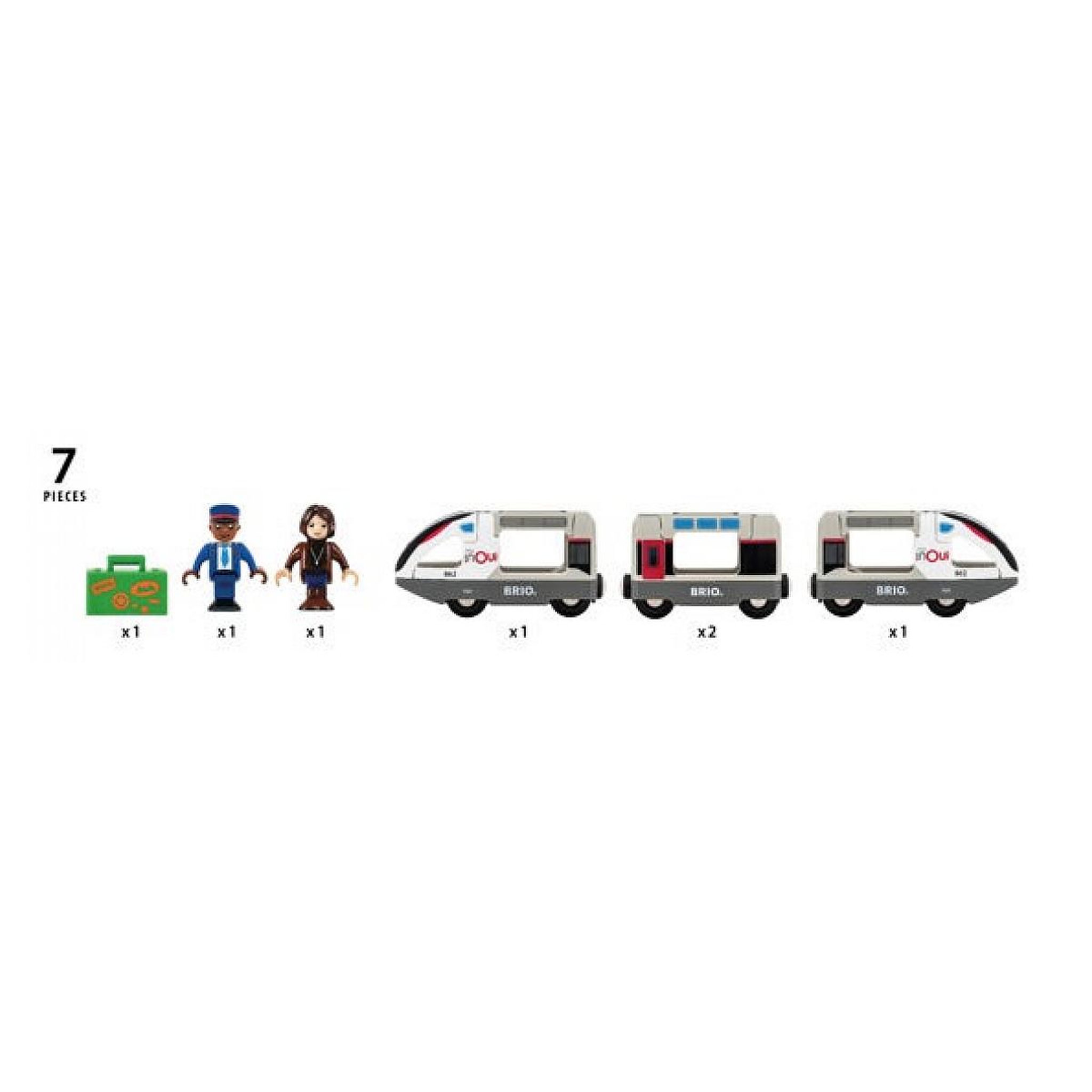 Voir la diapositive 5 : Brio 36087 Train TGV INOUI SNCF