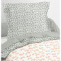 Voir la diapositive 2 : Home collection Parure housse de couette 140x200cm 100%coton 57fils happy 1.18