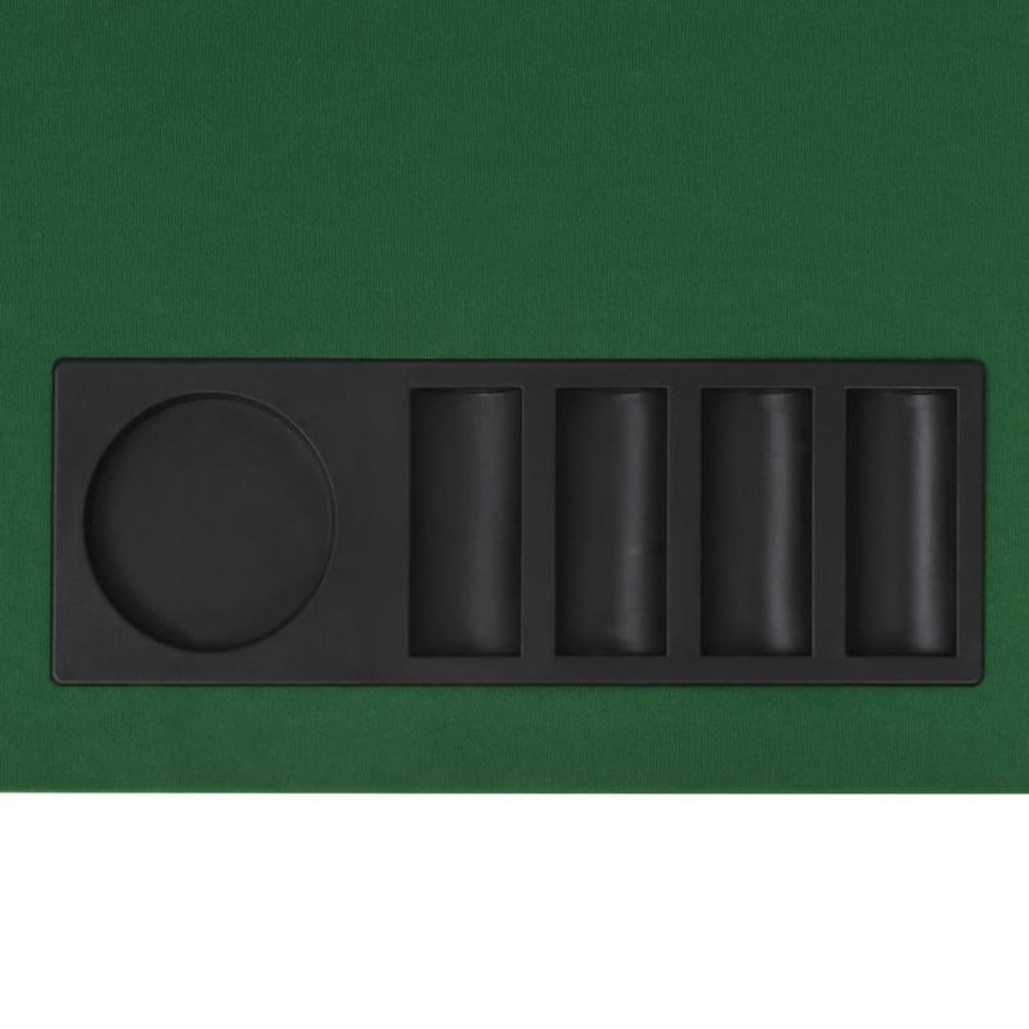 Voir la diapositive 6 : VIDAXL Dessus de table de poker 8 joueurs 4 plis rectangulaire Vert