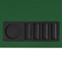 Voir la diapositive 6 : VIDAXL Dessus de table de poker 8 joueurs 4 plis rectangulaire Vert