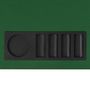 Voir la diapositive 6 : VIDAXL Dessus de table de poker 8 joueurs 4 plis rectangulaire Vert