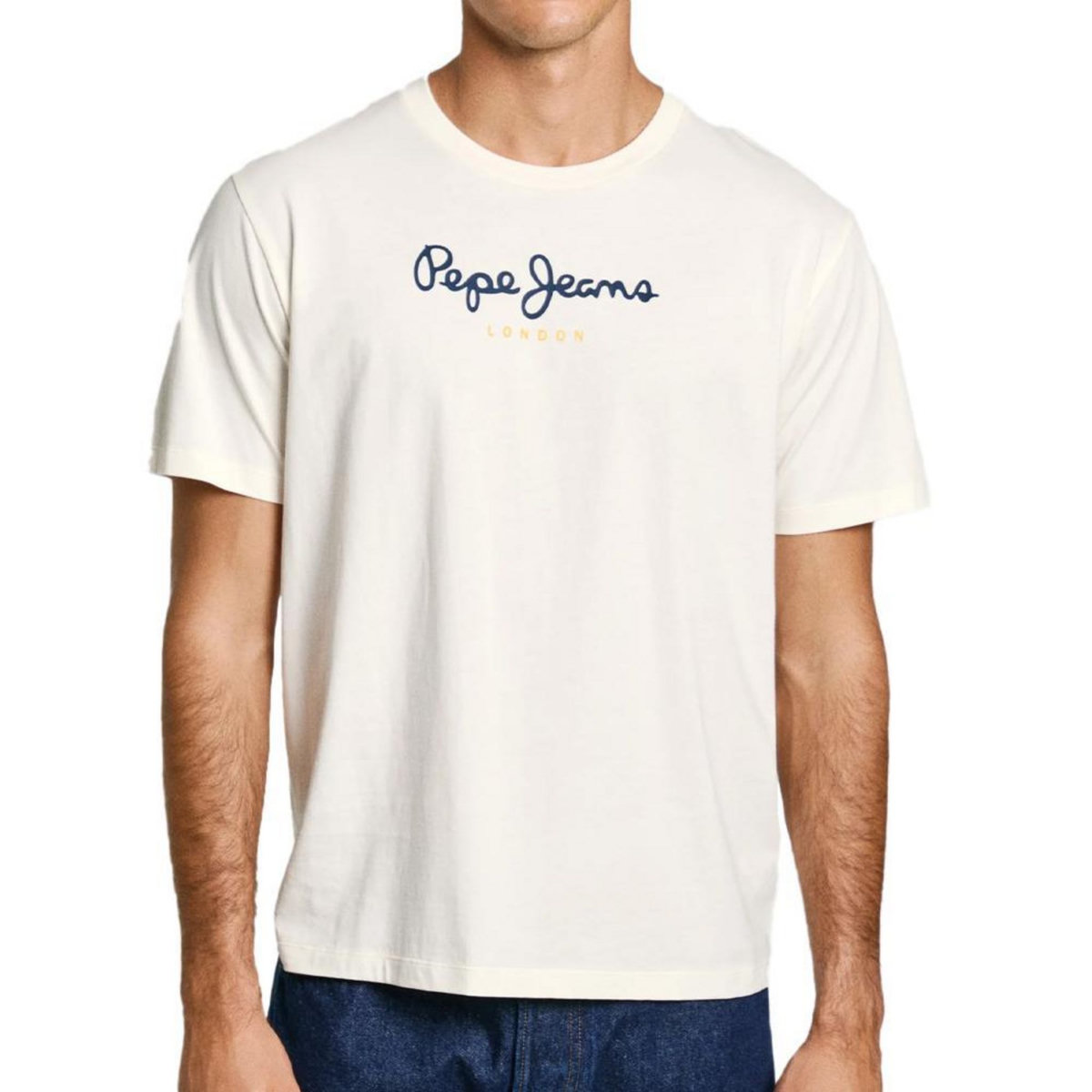 Pepe Jeans T shirt Beige Homme Pepe jeans Eggo AQW
