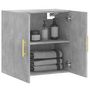 Voir la diapositive 4 : VIDAXL Armoire murale gris béton 60x31x60 cm bois d ingénierie