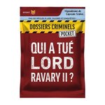 Asmodee Jeu d enquête Asmodee Dossiers Criminels Pocket 2 Qui a tué Lord Ravary II ?