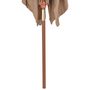Voir la diapositive 5 : VIDAXL Parasol d'exterieur avec mat en bois 200 x 300 cm taupe