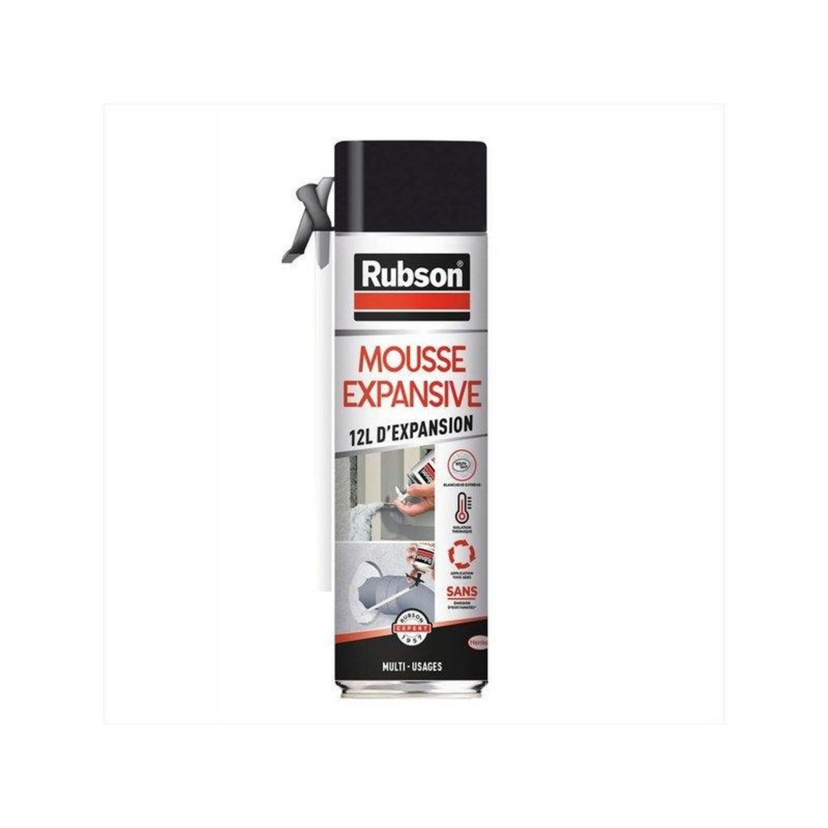 rubson Mousse expansive multi usages <0,1% iso RUBSON blanc 275ml/12l