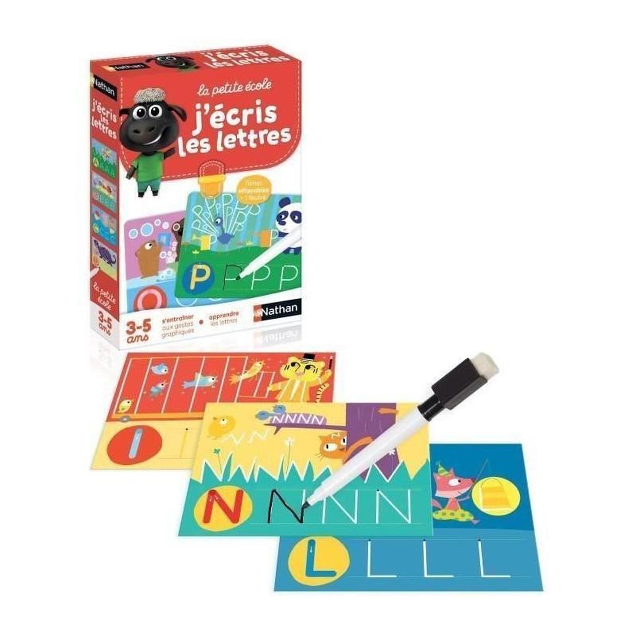 Voir la diapositive 2 : Nathan NATHAN La Petite Ecole - Jecris les Lettres