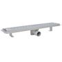 Voir la diapositive 4 : VIDAXL Drain de douche lineaire 630 x 140 mm Acier inoxydable