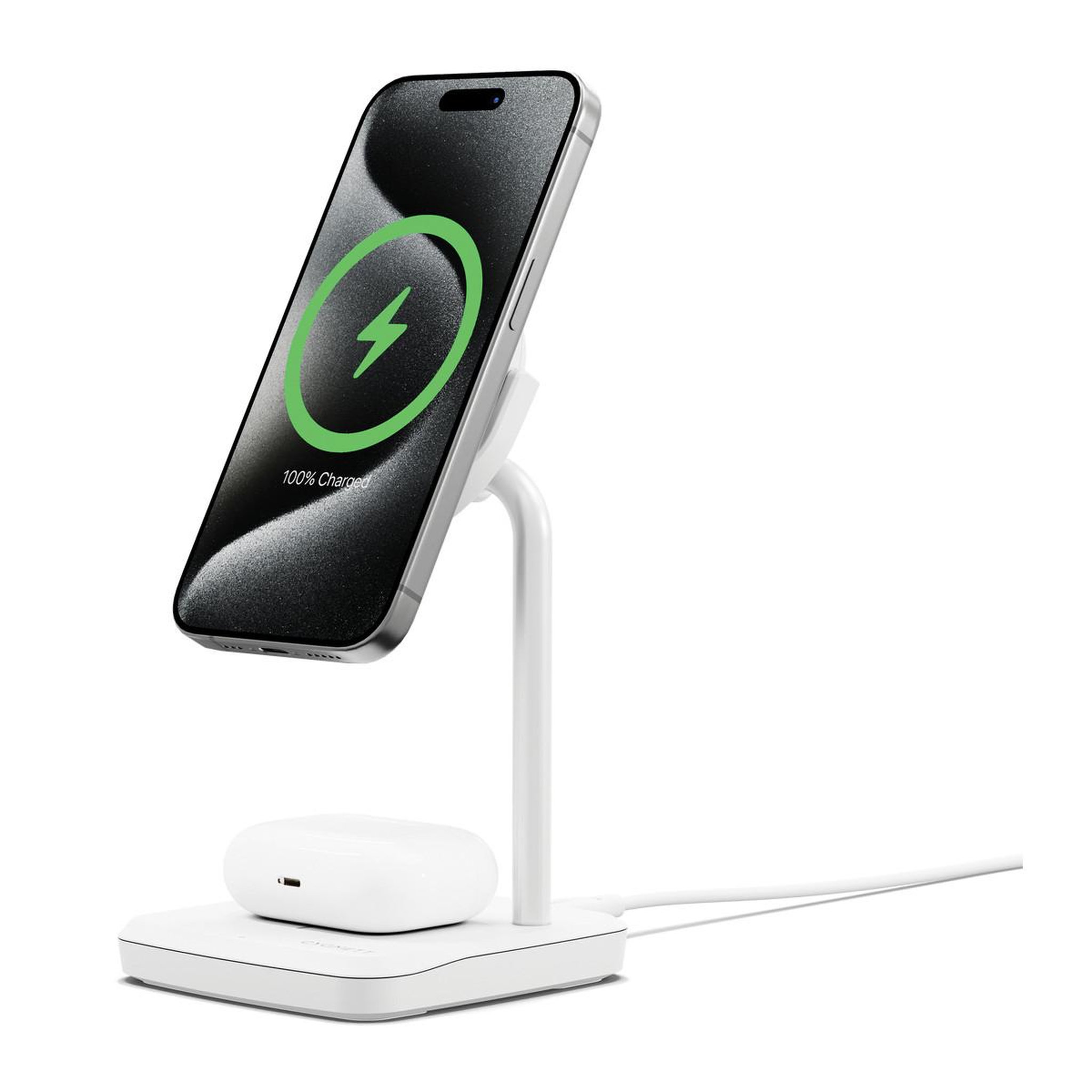 Voir la diapositive 2 : CYGNETT Cygnett CY5099BUNCP chargeur d'appareils mobiles Casques, Casque, Smartwatch Blanc USB Recharge sans fil Charge rapide Intérieure