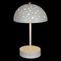 Voir la diapositive 4 : ATMOSPHERA Lampe champignon ETOILES - H. 26 - Blanc