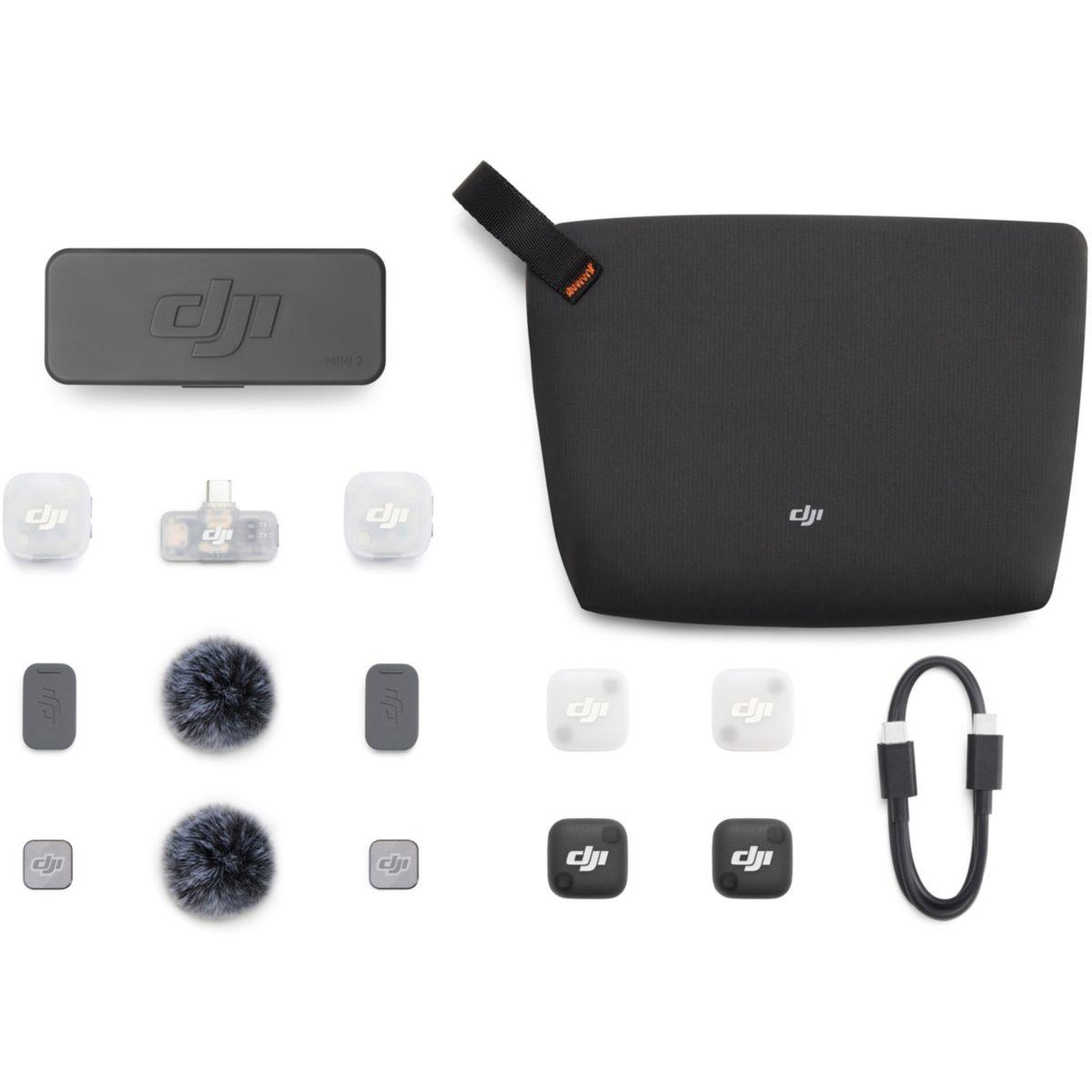 Voir la diapositive 4 : DJI Micro Mic Mini 2 (2 TX+1 Mobile RX+Chargeur)