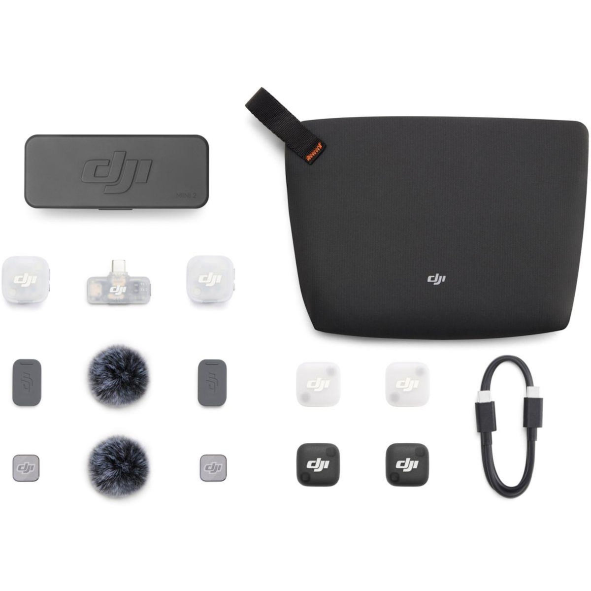 DJI Micro Mic Mini 2 (2 TX+1 Mobile RX+Chargeur)