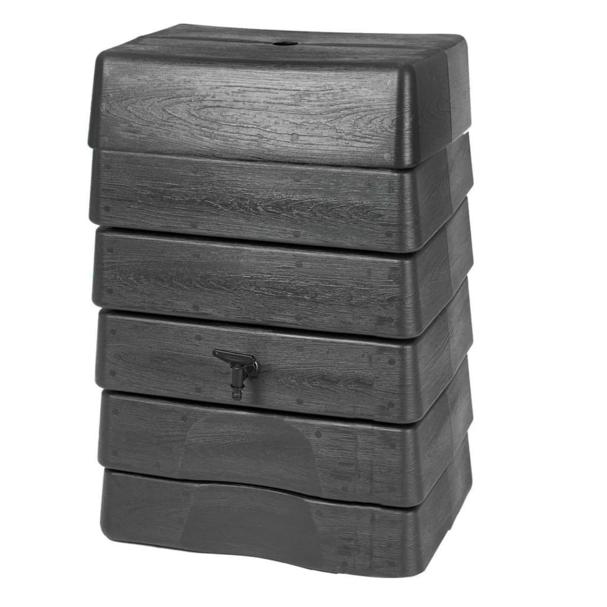 NATURE Nature Baril d'eau de pluie 168 L Anthracite