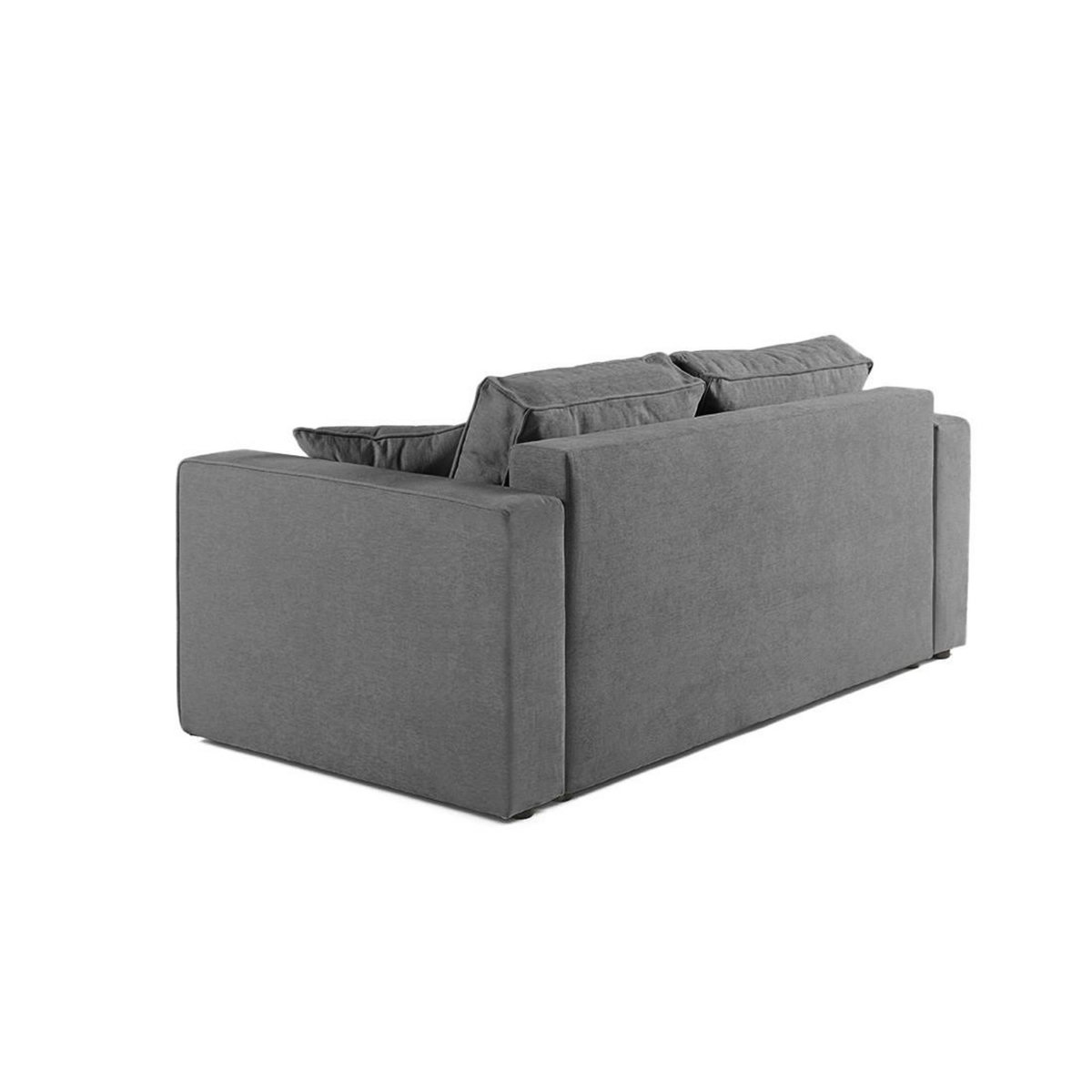 BEST MOBILIER Topaze - canapé droit 2 places - en tissu