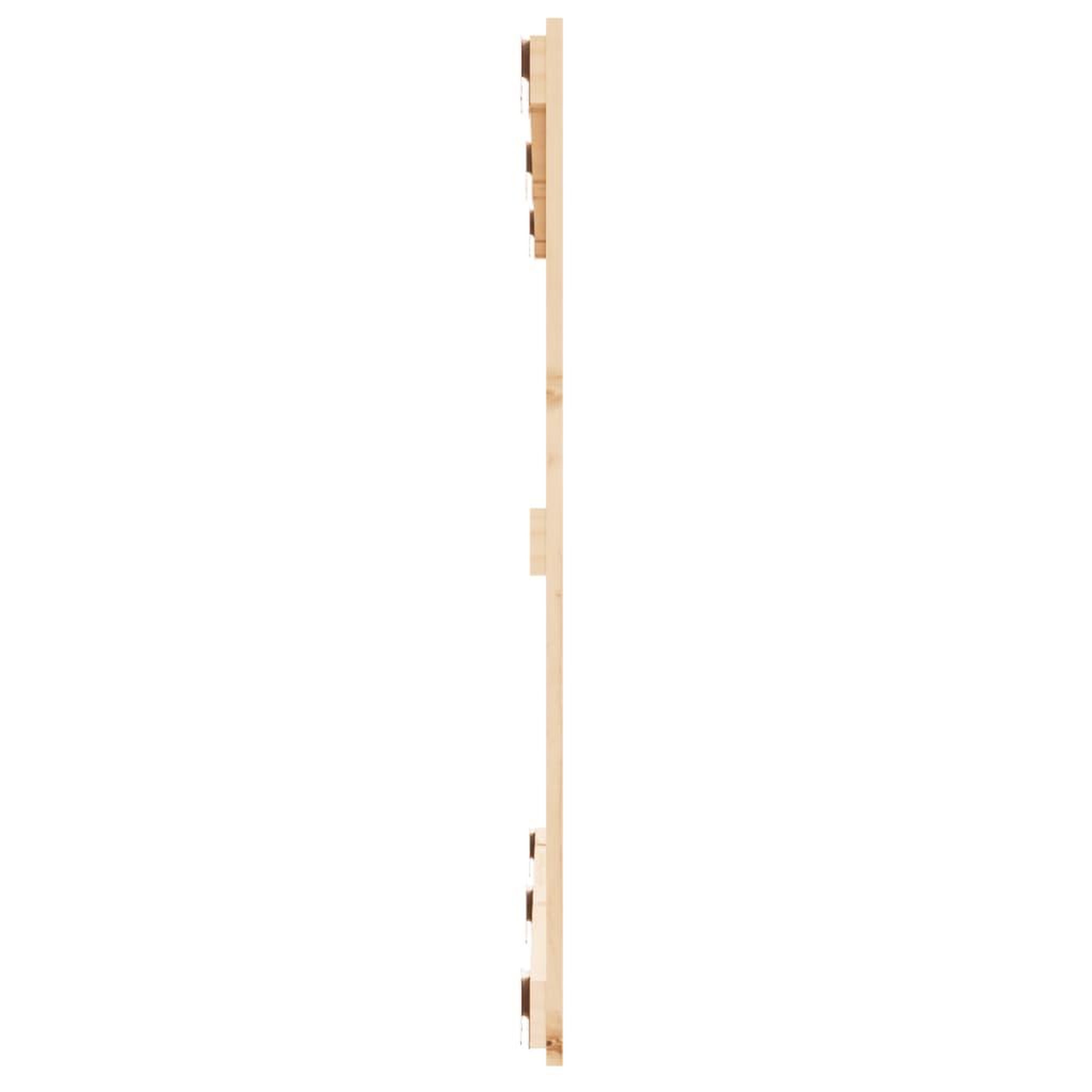 Voir la diapositive 5 : VIDAXL Tete de lit murale 127,5x3x90 cm Bois massif de pin