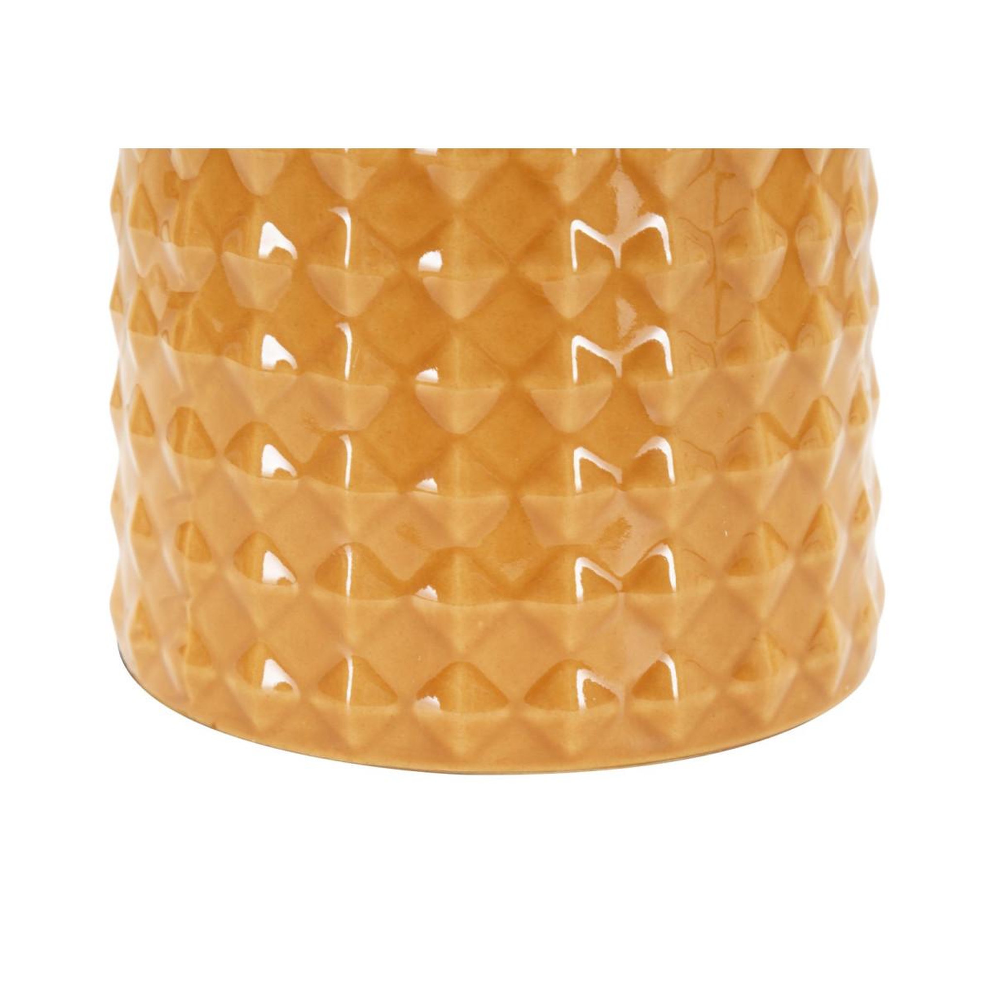 Voir la diapositive 4 : Paris Prix Lampe à poser en céramique  gliss  52cm moutarde