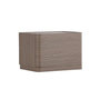 Voir la diapositive 6 : Paris Prix Table de Chevet 2 Tiroirs  Noble  50cm Moka