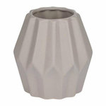 Paris Prix Vase Déco en Céramique  Origami  12cm Taupe