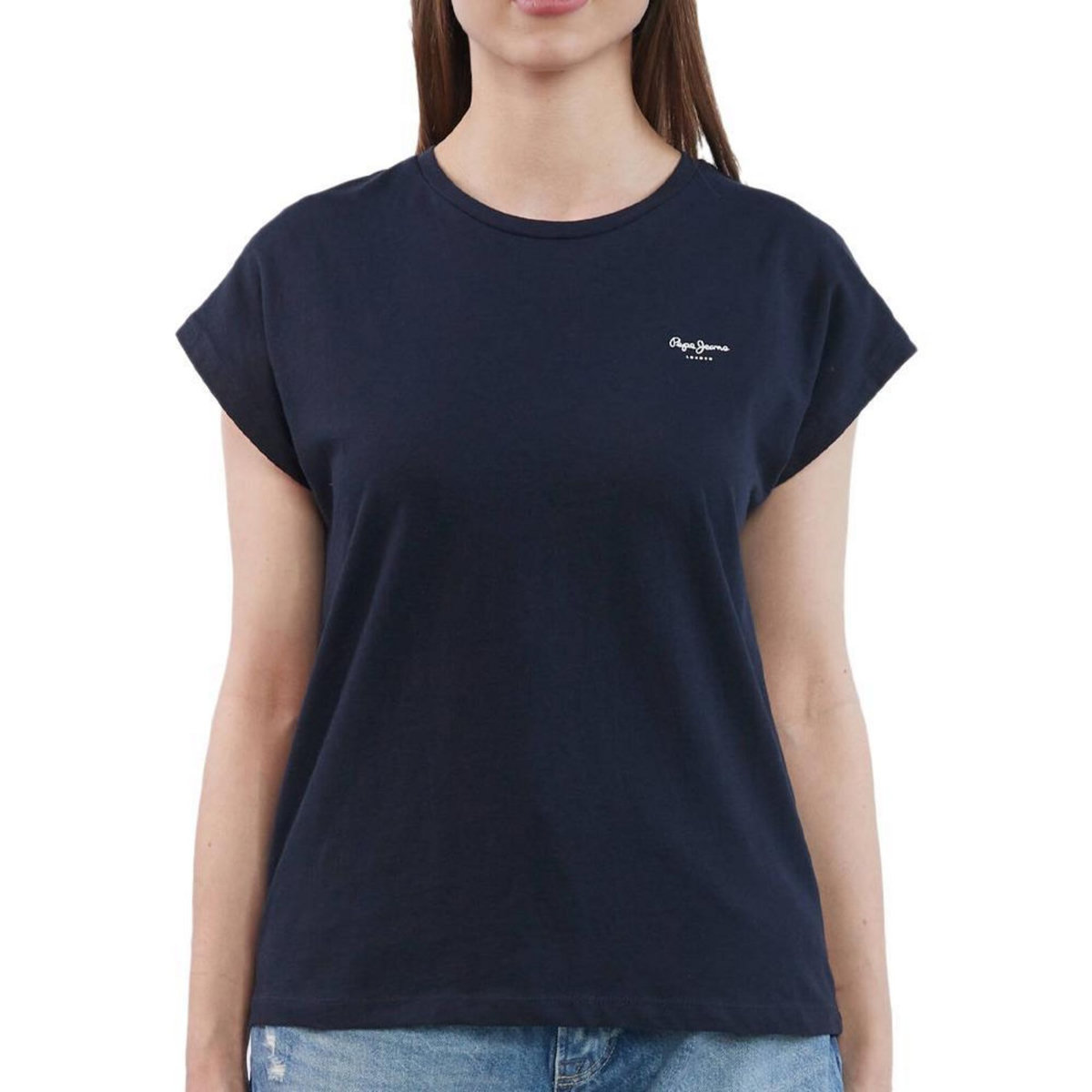 Pepe Jeans T-shirt Marine Femme Pepe jeans Bloom