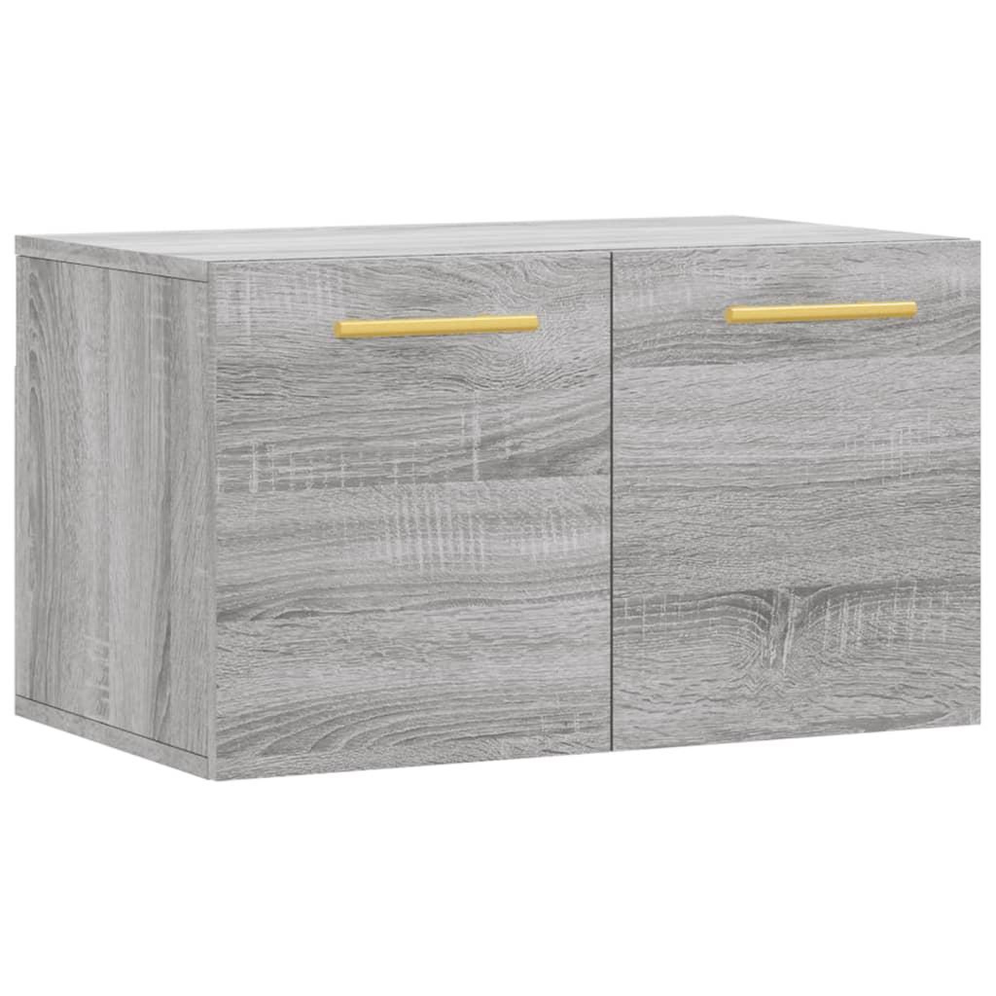 Voir la diapositive 2 : VIDAXL Armoire murale Sonoma gris 60x36,5x35 cm Bois d'ingenierie