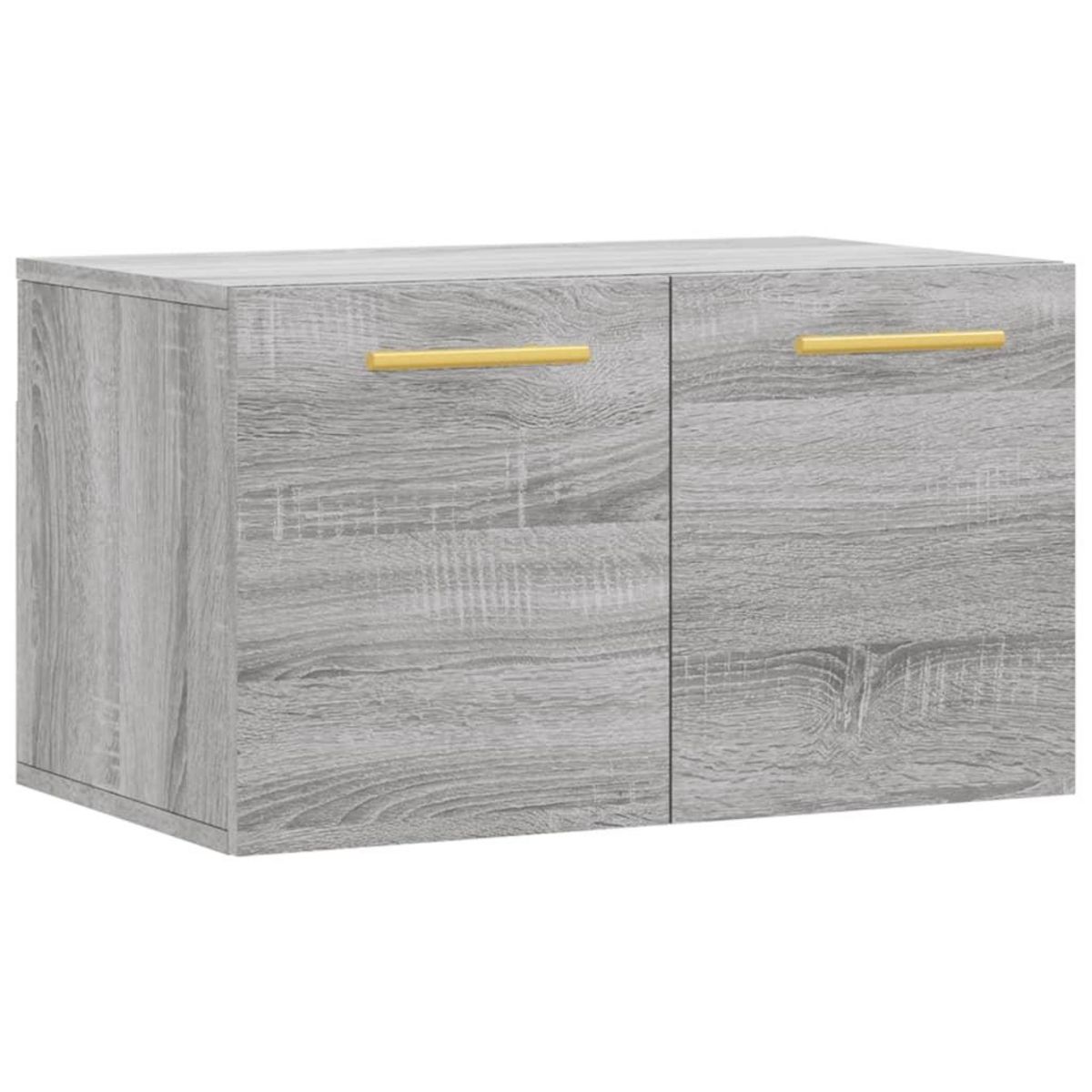 VIDAXL Armoire murale Sonoma gris 60x36,5x35 cm Bois d'ingenierie