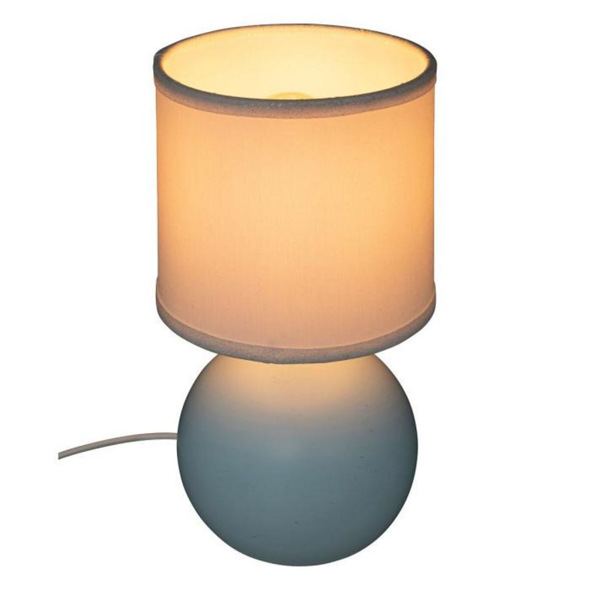 Atmosphera Kids Lampe à Poser Enfant  Timéo  24cm Bleu Clair