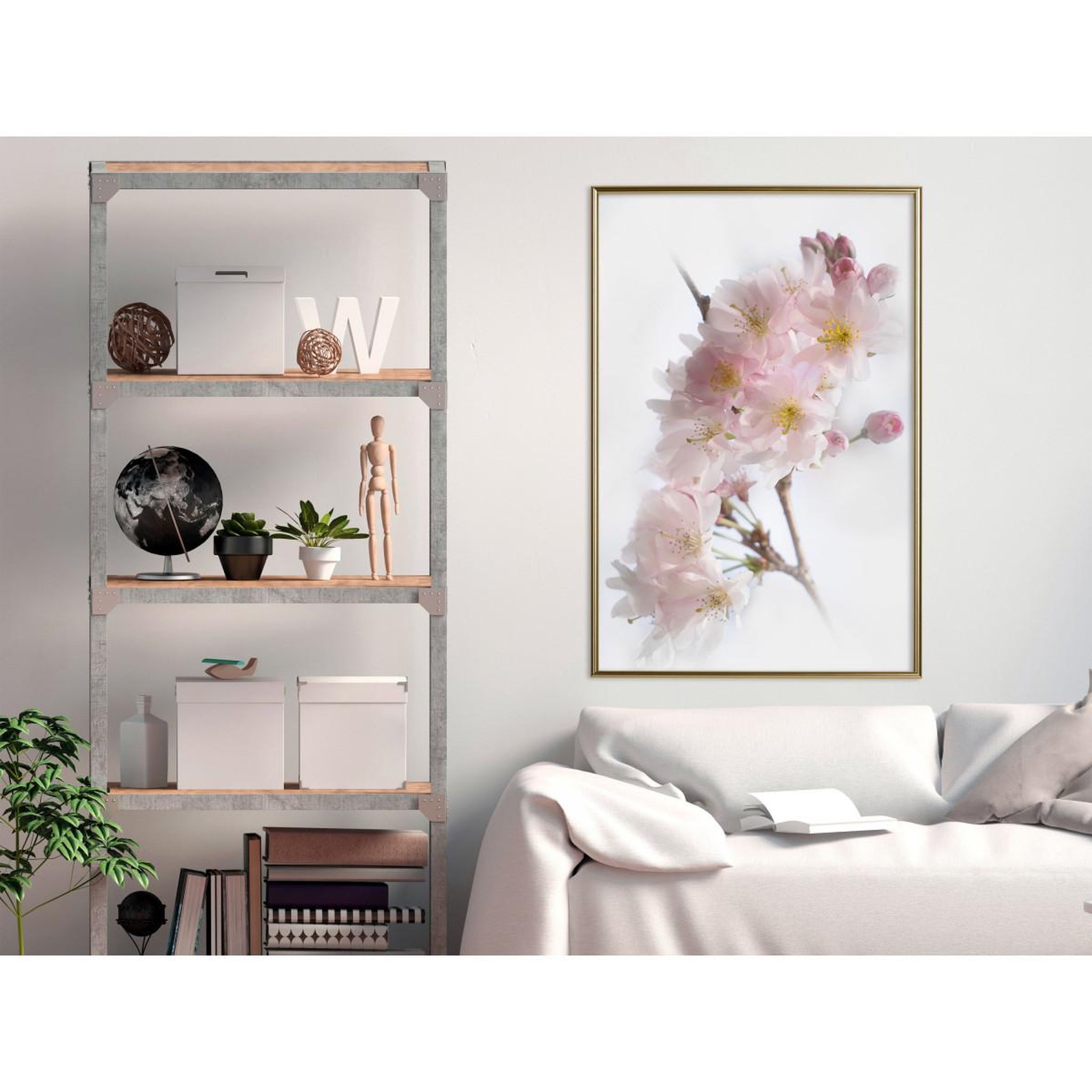 Voir la diapositive 2 : Paris Prix Affiche Murale Encadrée  Scent of Spring