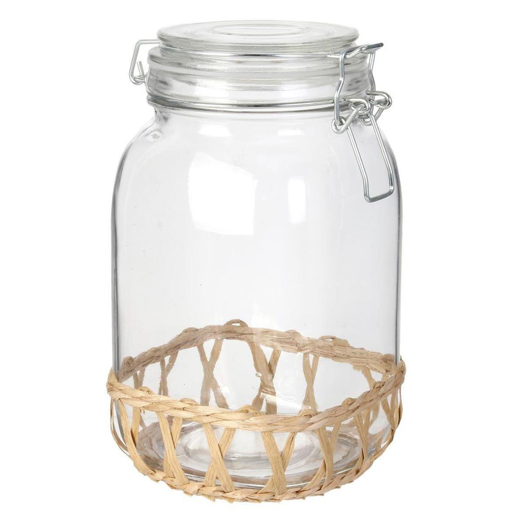 The Home Deco Factory Bocal en verre  mirage  1,5l transparent