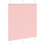 Voir la diapositive 3 : VIDAXL Store plisse rose 120x100 cm largeur du tissu 119,4cm polyester