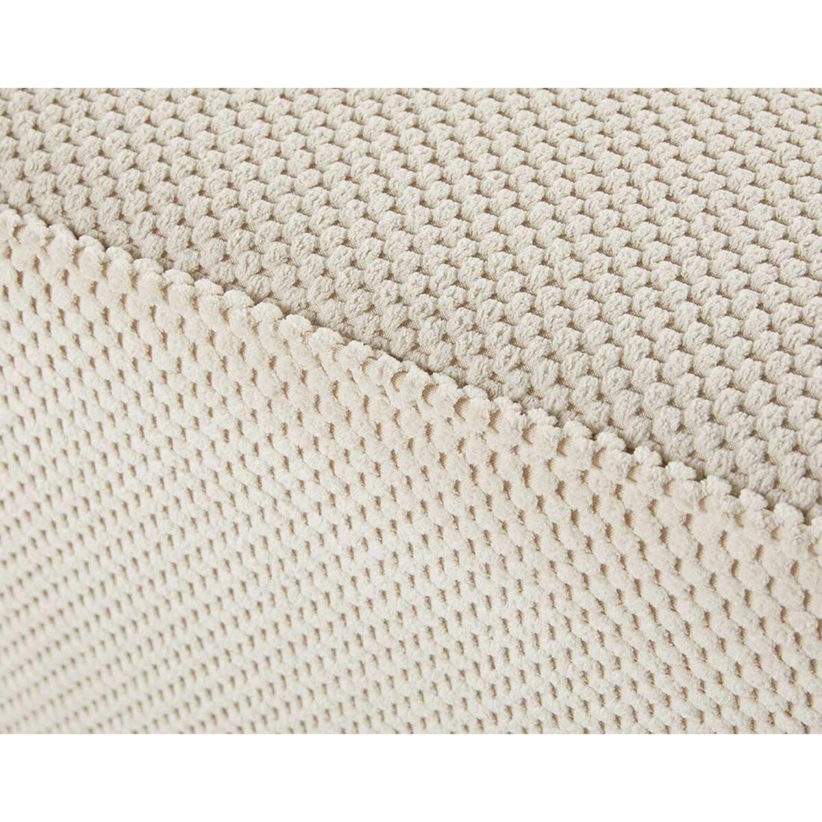 BEST MOBILIER Topaze - fauteuil - en velours texturé