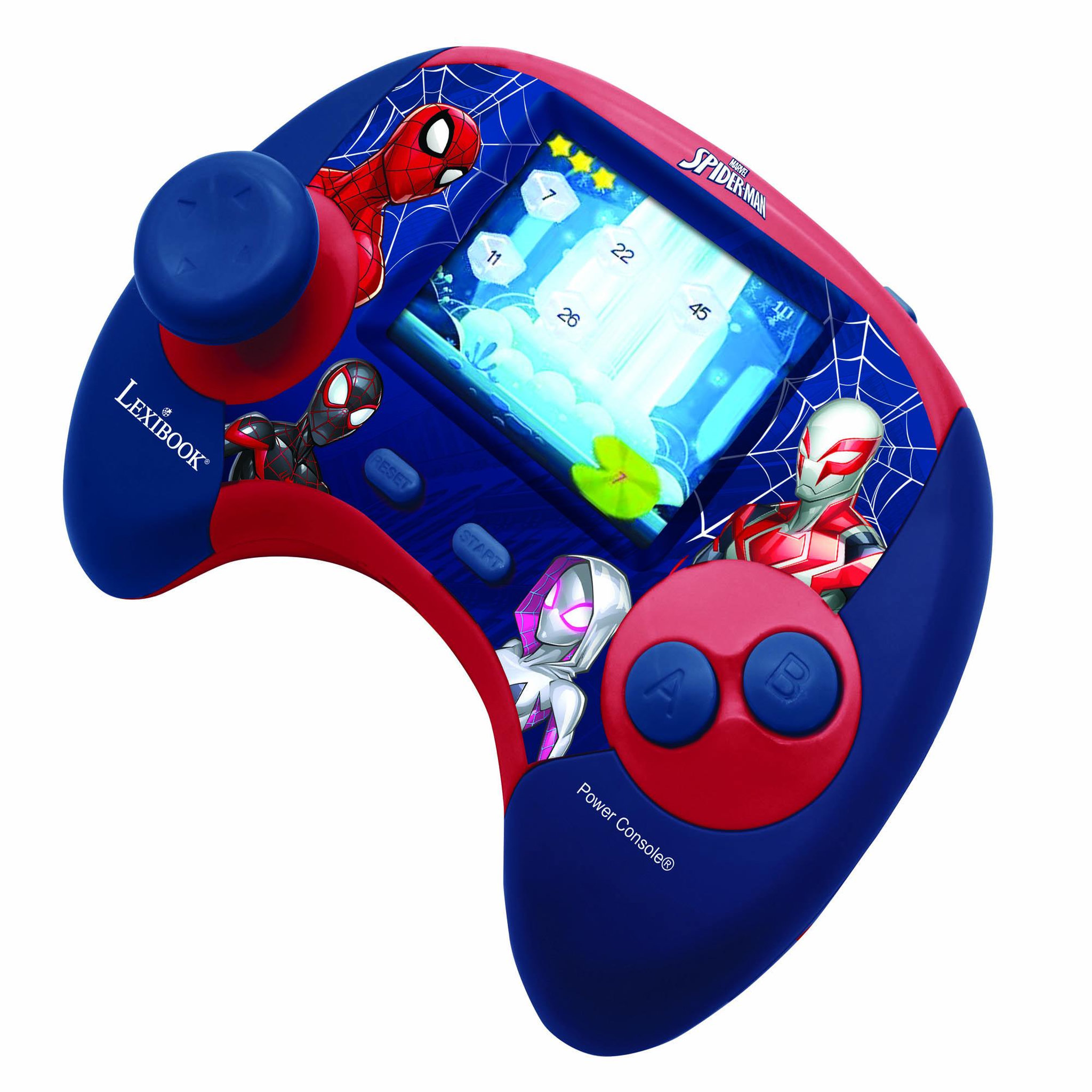 Voir la diapositive 2 : Lexibook Console de jeux Bilingue Spiderman (FR/EN)