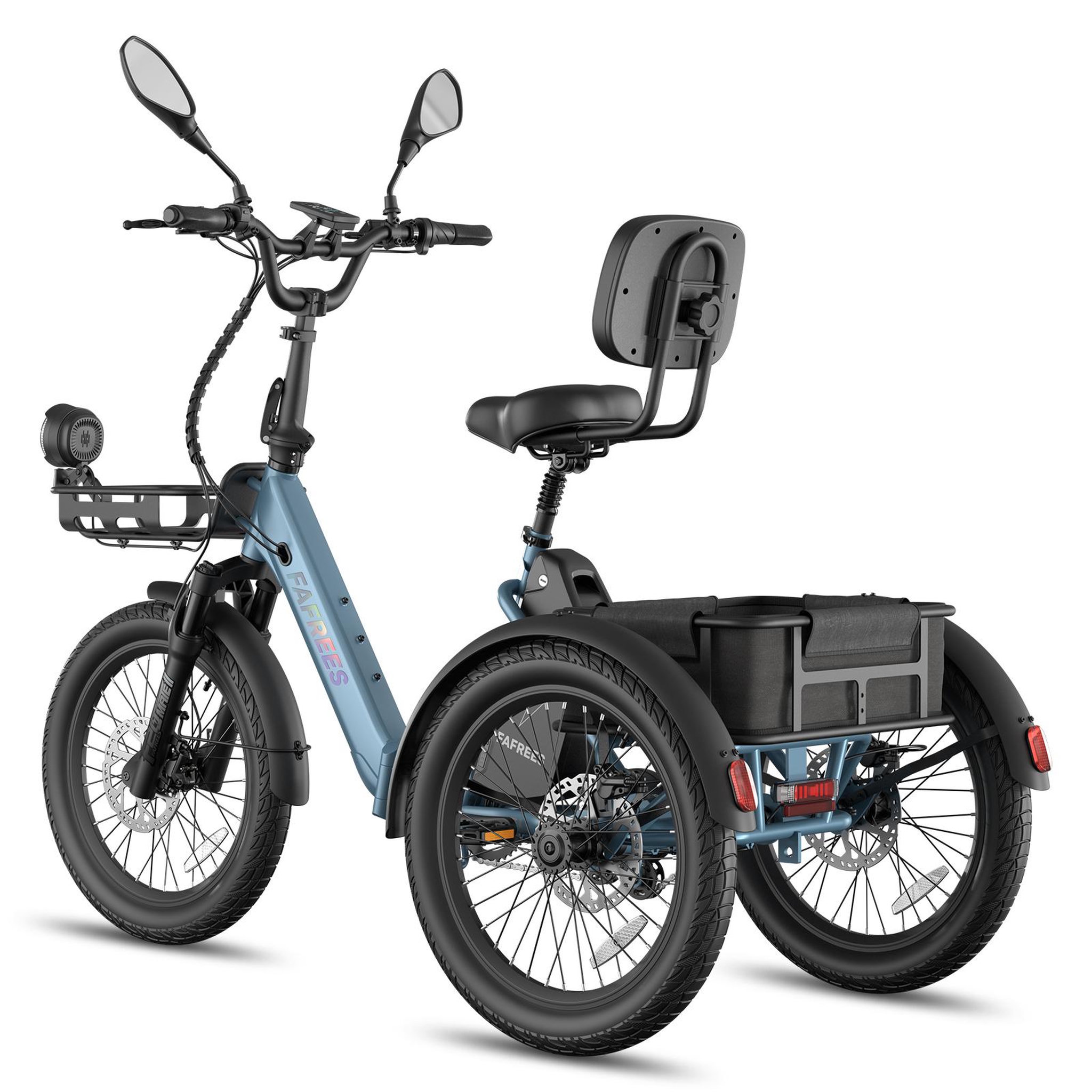 Voir la diapositive 5 : FAFREES Tricycle électrique fafrees f20 mate ii 21 ah