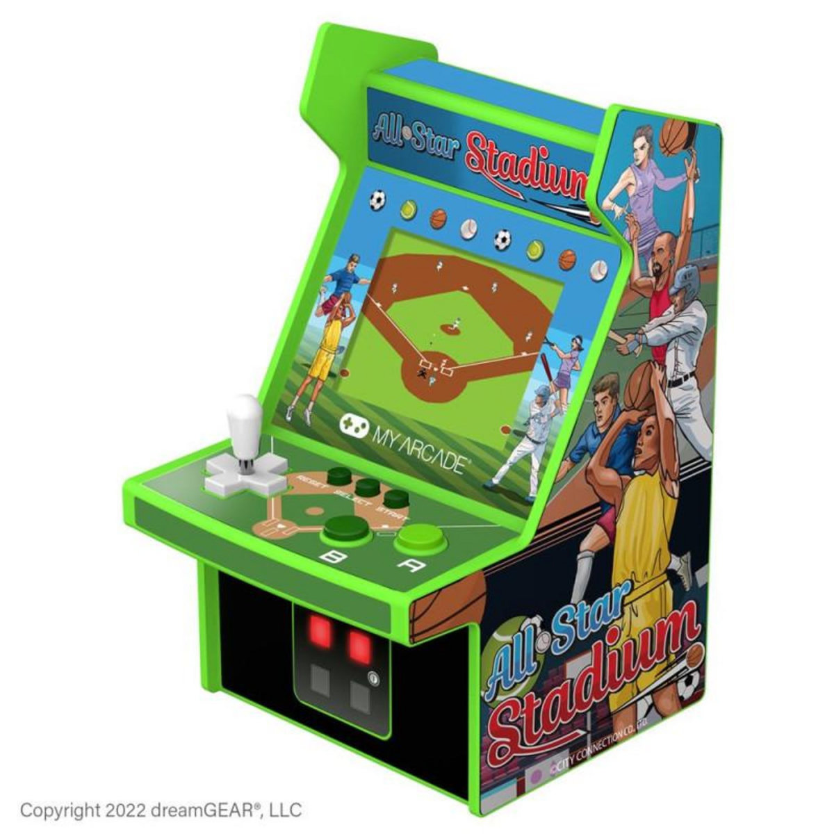 MY ARCADE Console rétrogaming My Arcade Micro Player Portable Retro Arcade All Star Stadium