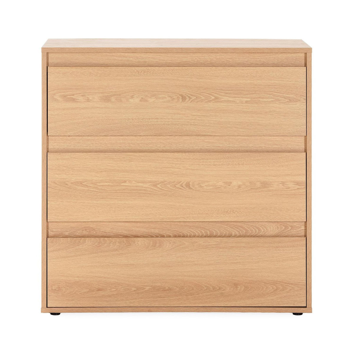 VS VENTA-STOCK Commode Tori 3 tiroirs effet Chêne