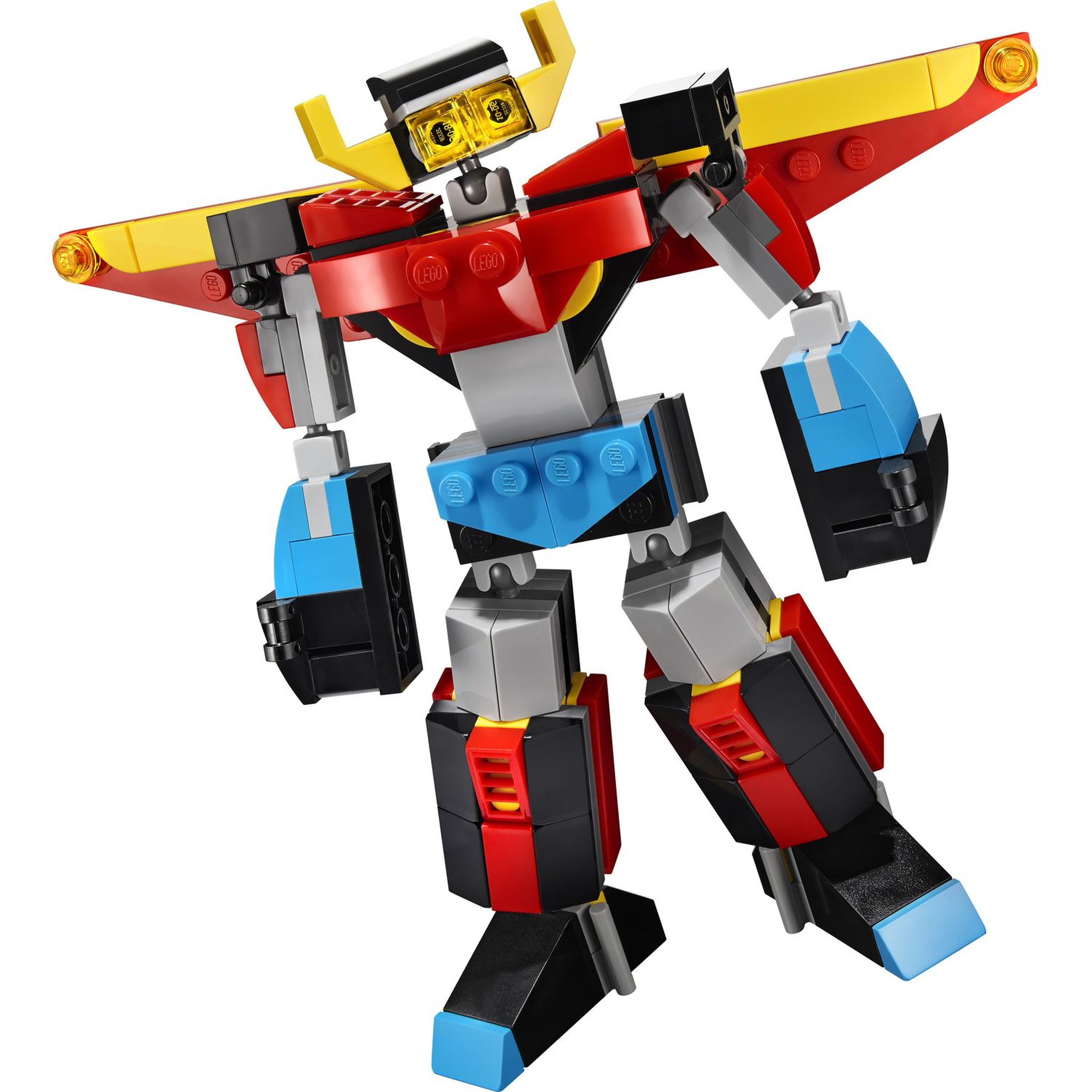 Voir la diapositive 3 : LEGO Creator 31124 - Le Super Robot 