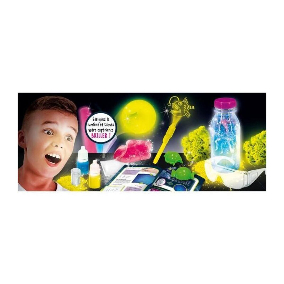 LISCIANI GIOCHI Génius Science - jeu scientifique - la science phosphorescente - LISCIANI